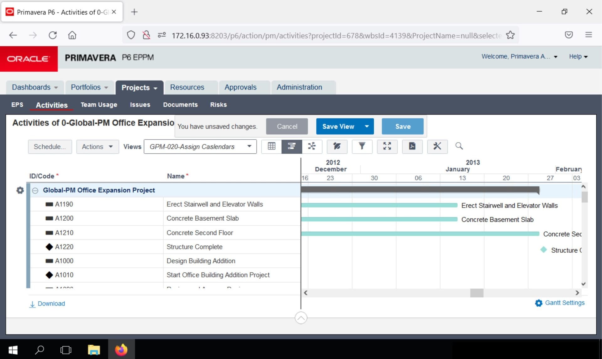 Primavera P6 Enterprise (EPPM) Rel. 25.12 - Image 6